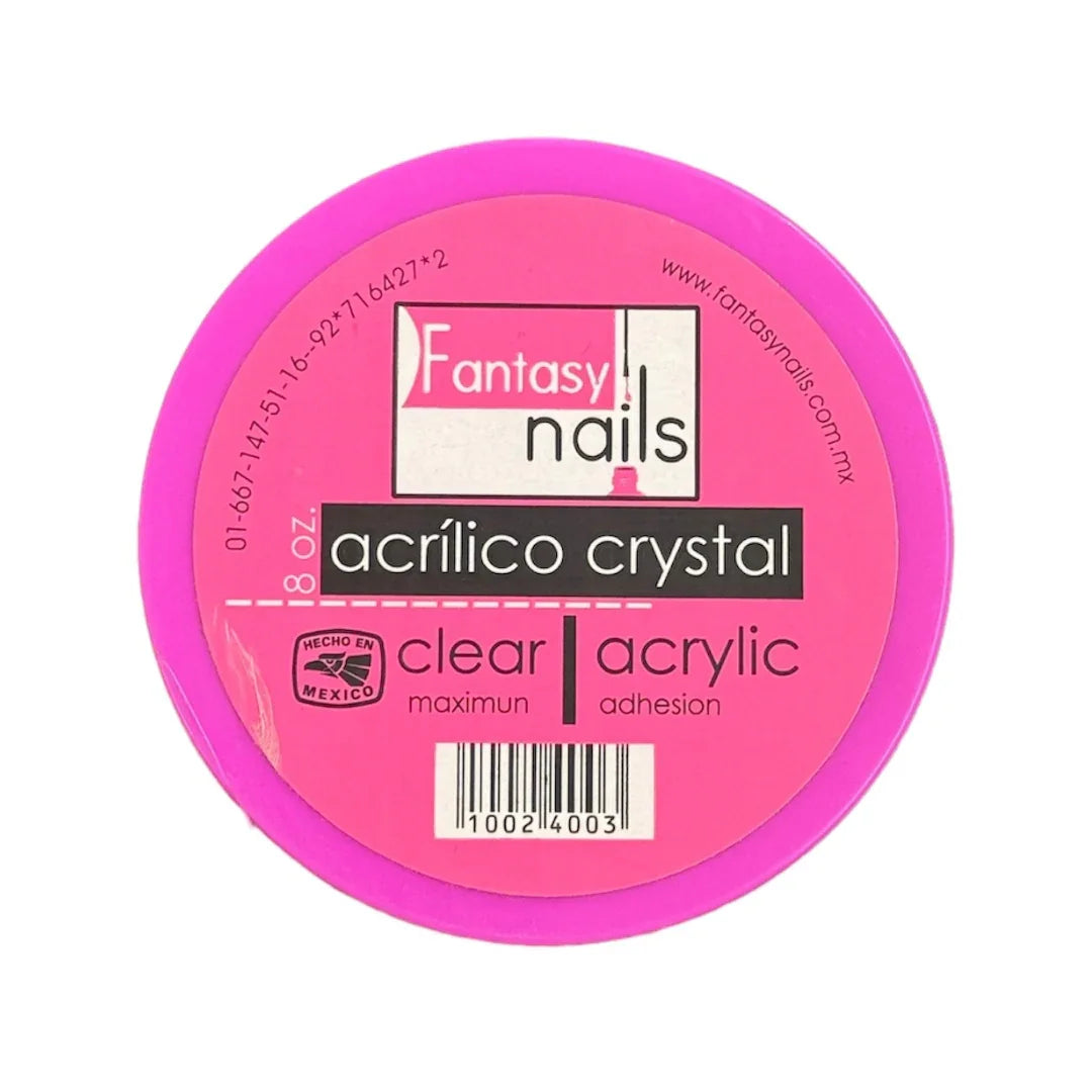 Acrílico Cristal 8 oz. Fantasy Nails