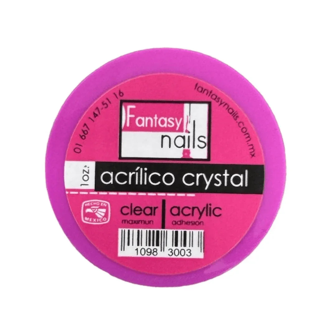 Acrílico Cristal 1 oz. Fantasy Nails