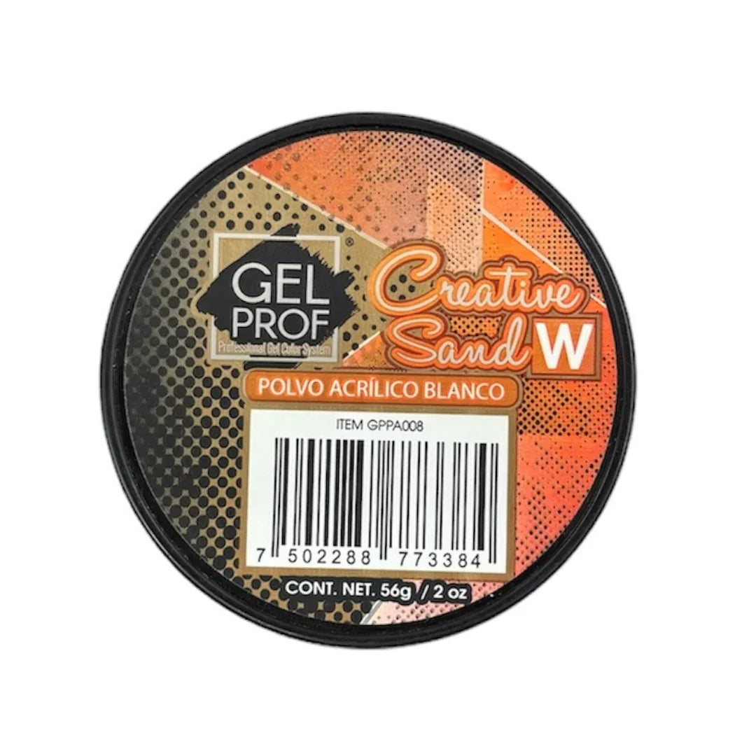 Acrílico Creative Sand Blanco 2 oz  Gel Prof
