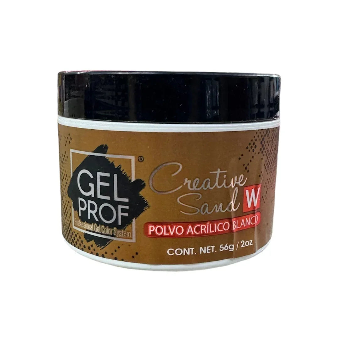 Acrílico Creative Sand Blanco 2 oz  Gel Prof