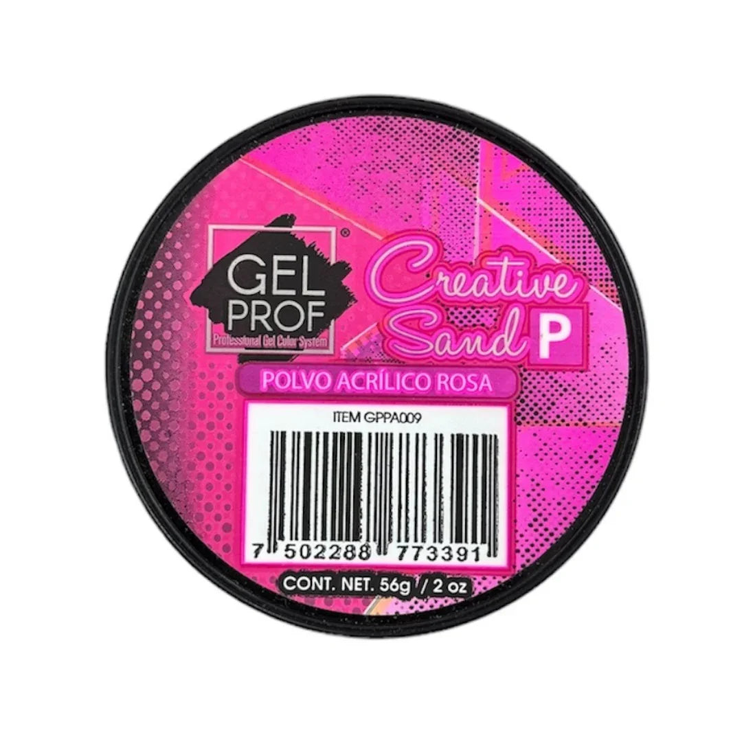 Acrílico Creative Sand Rosa 2 oz Gel Prof