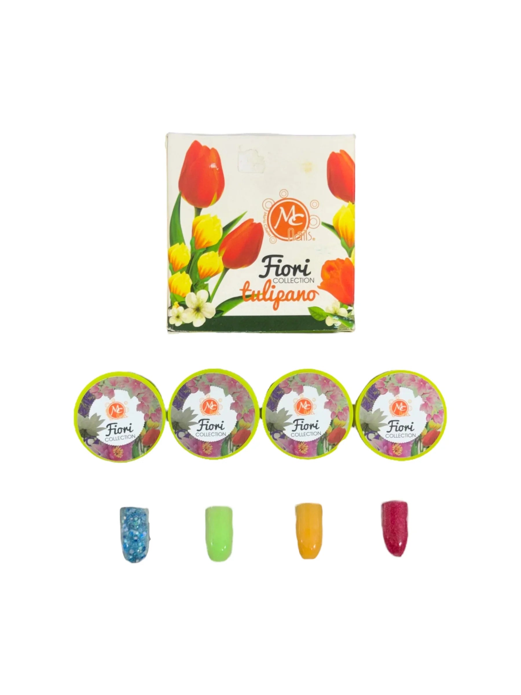 Acrílico Fiori Collection Tulipan 4 pzas Mc Nails