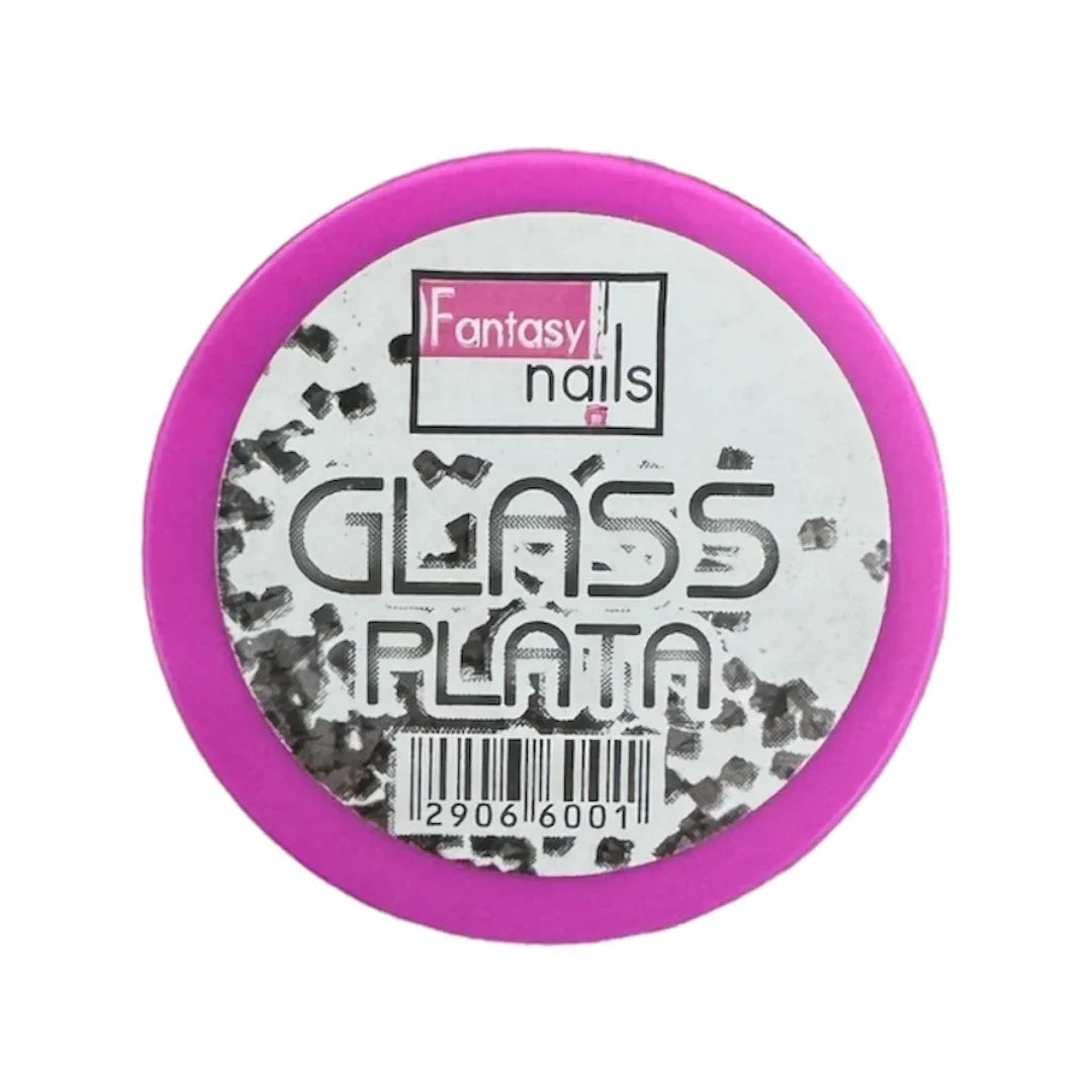 Acrílico Glass Plata 1 oz. Fantasy Nails