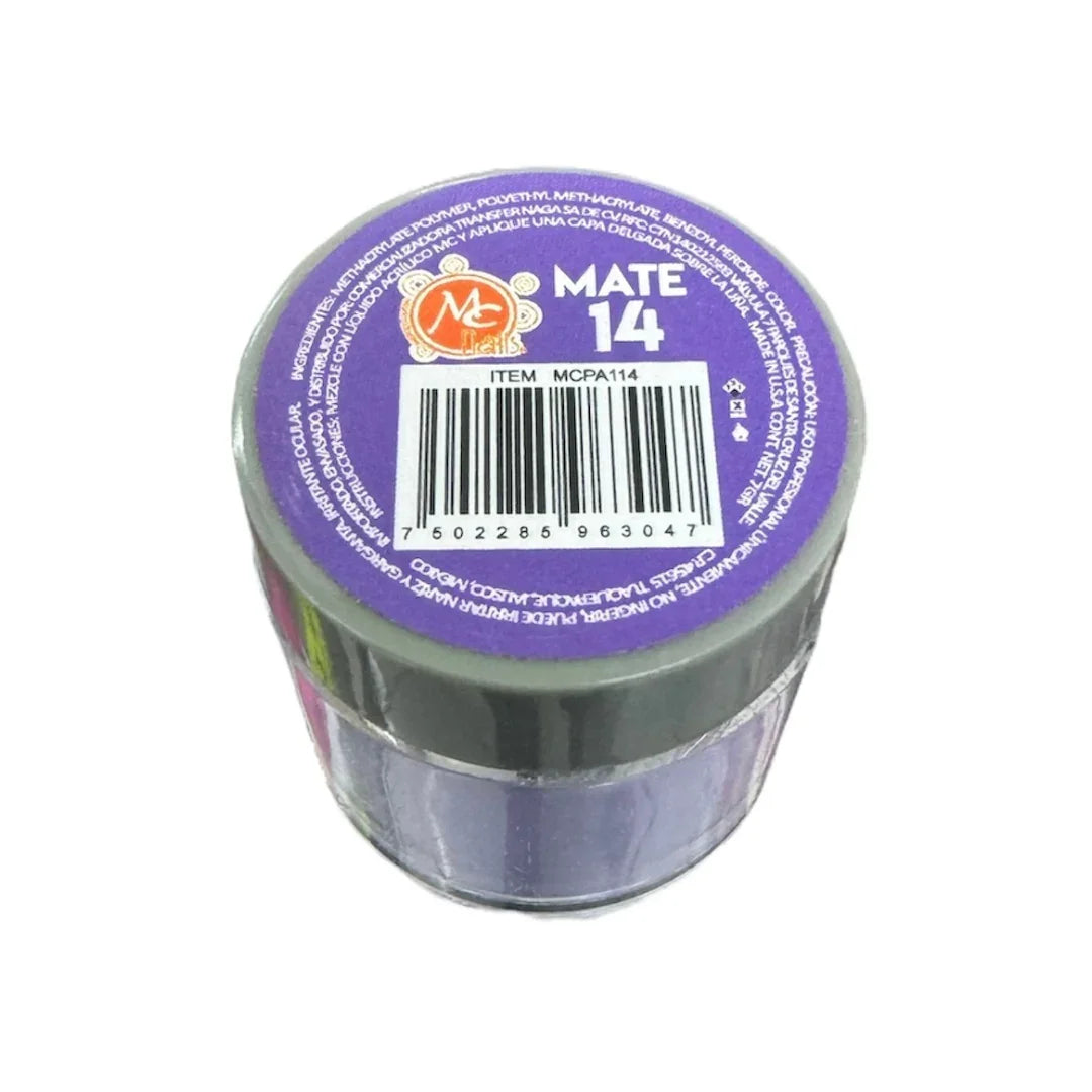 Acrílico Mate 7 grs Violet # 14 Mc