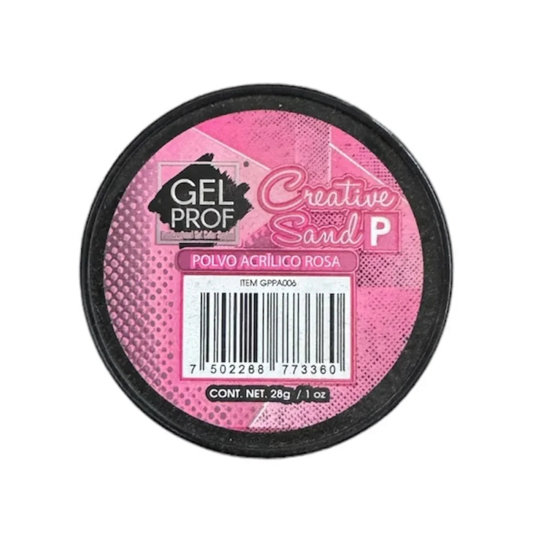 Acrílico Creative Sand Rosa 1 oz Gel Prof