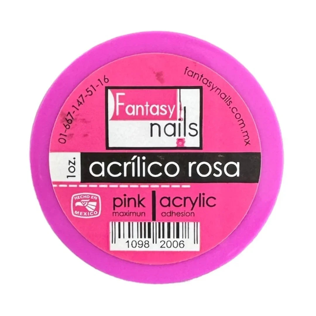 Acrílico Rosa 1 oz. Fantasy Nails