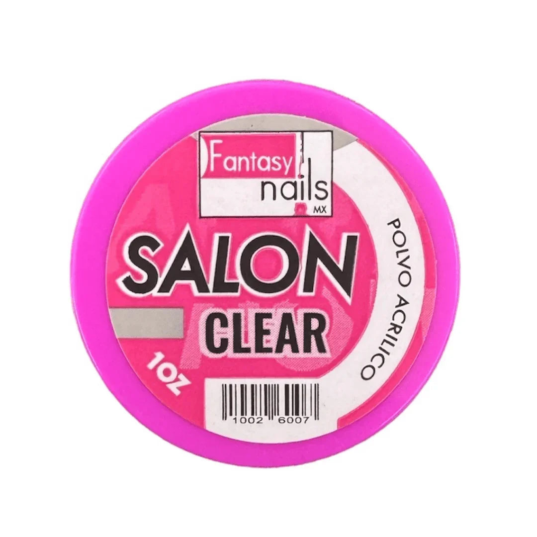 Acrilico Salon Clear 1oz Fantasy Nails