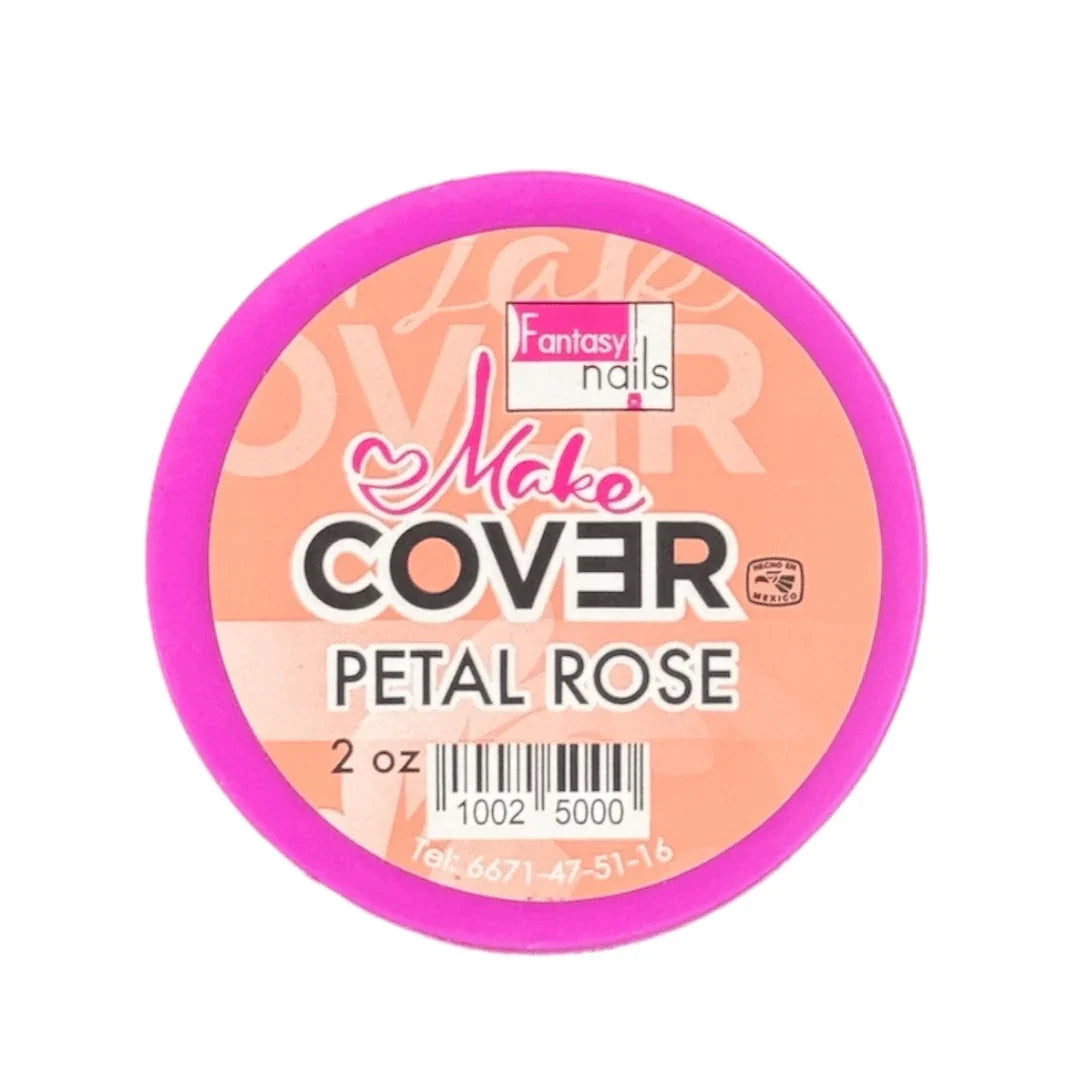 Acrílico Make  Cover  Petal  Rose 2 oz. Fantasy Nails