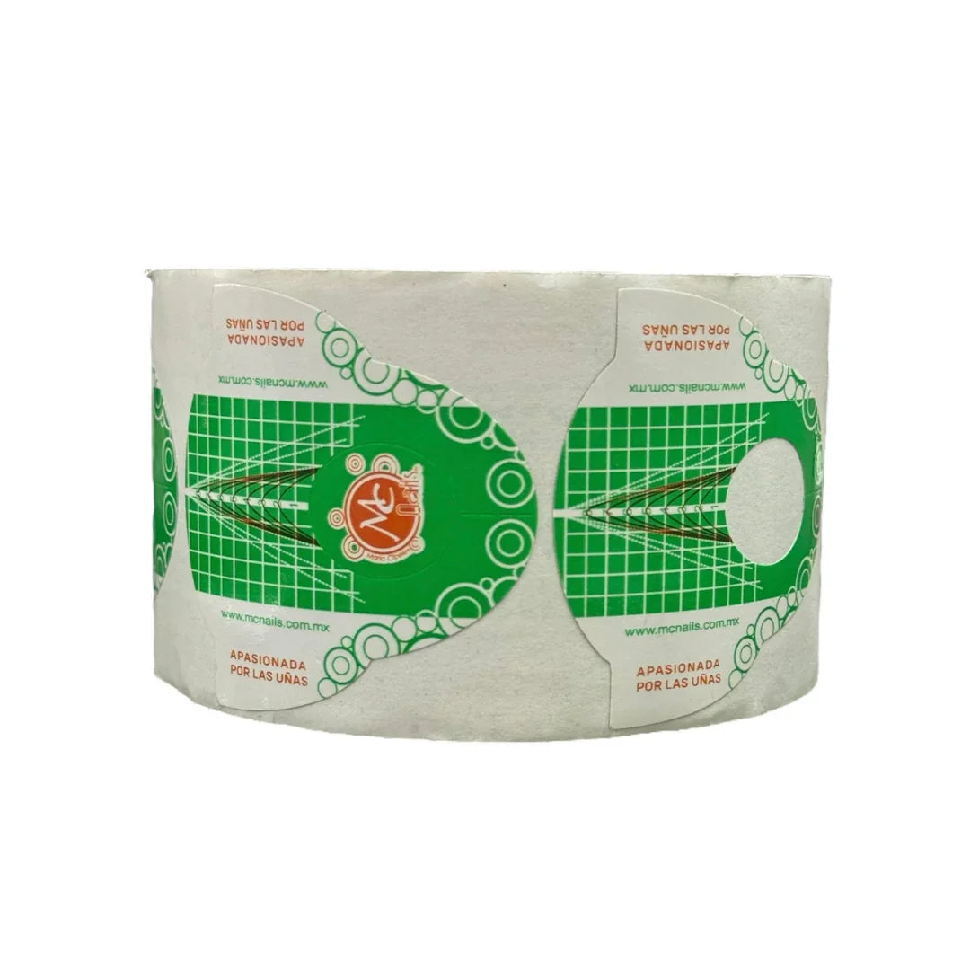 Rollo de Forma Escultural Verde Grande