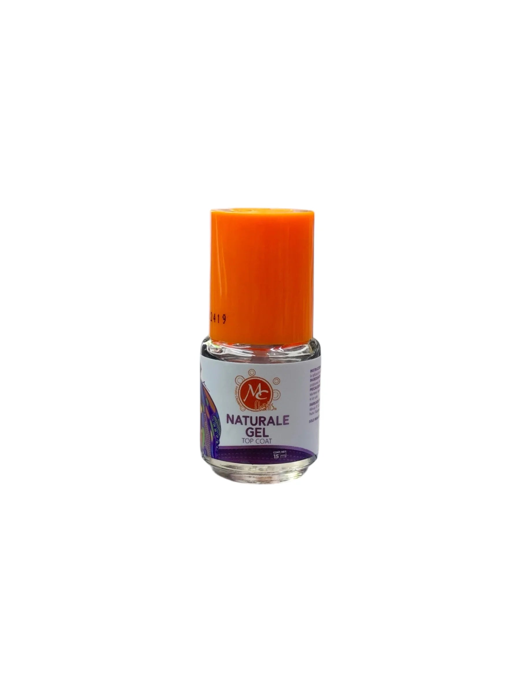 Naturale Gel Top Coat 15 ml MC Nails