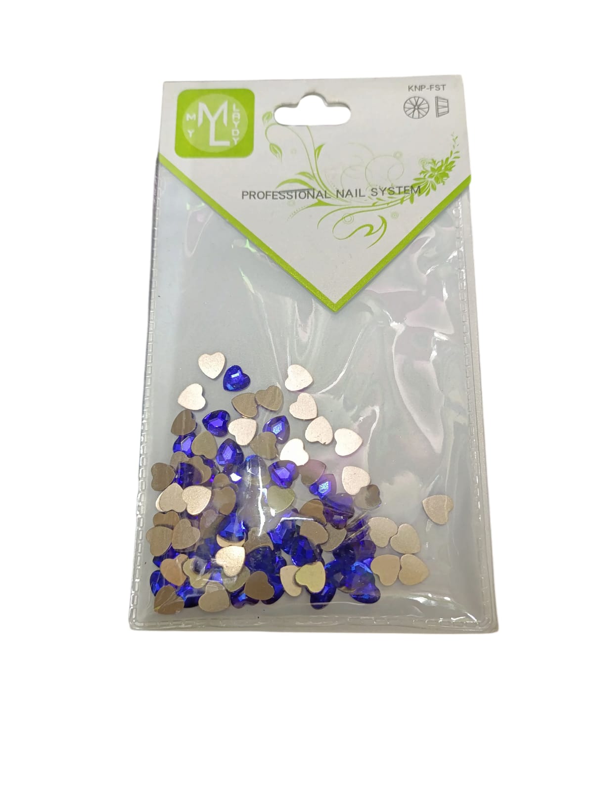 Piedra Corazón Azul ML Nails