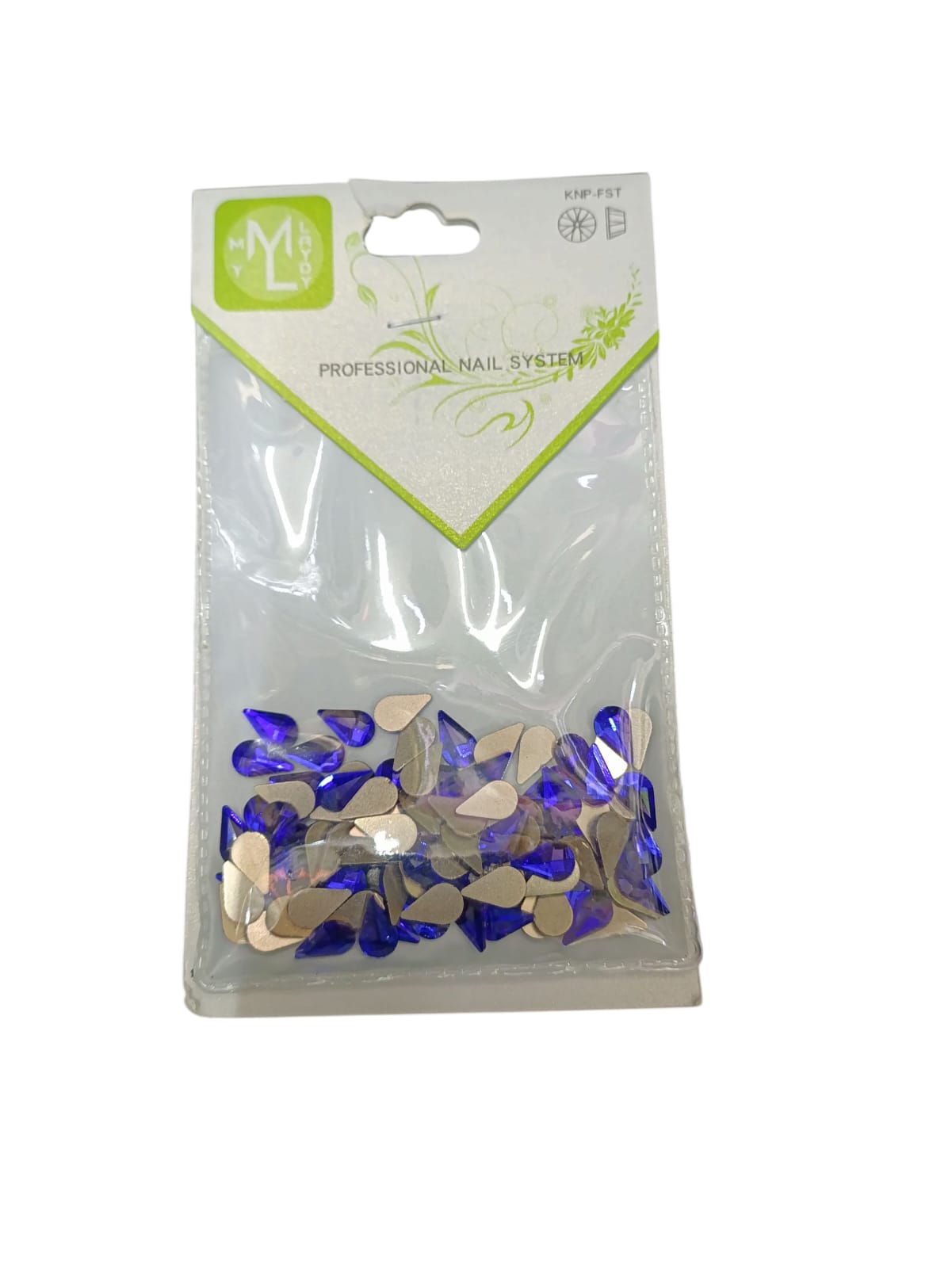 Piedra Gota Azul ML Nails