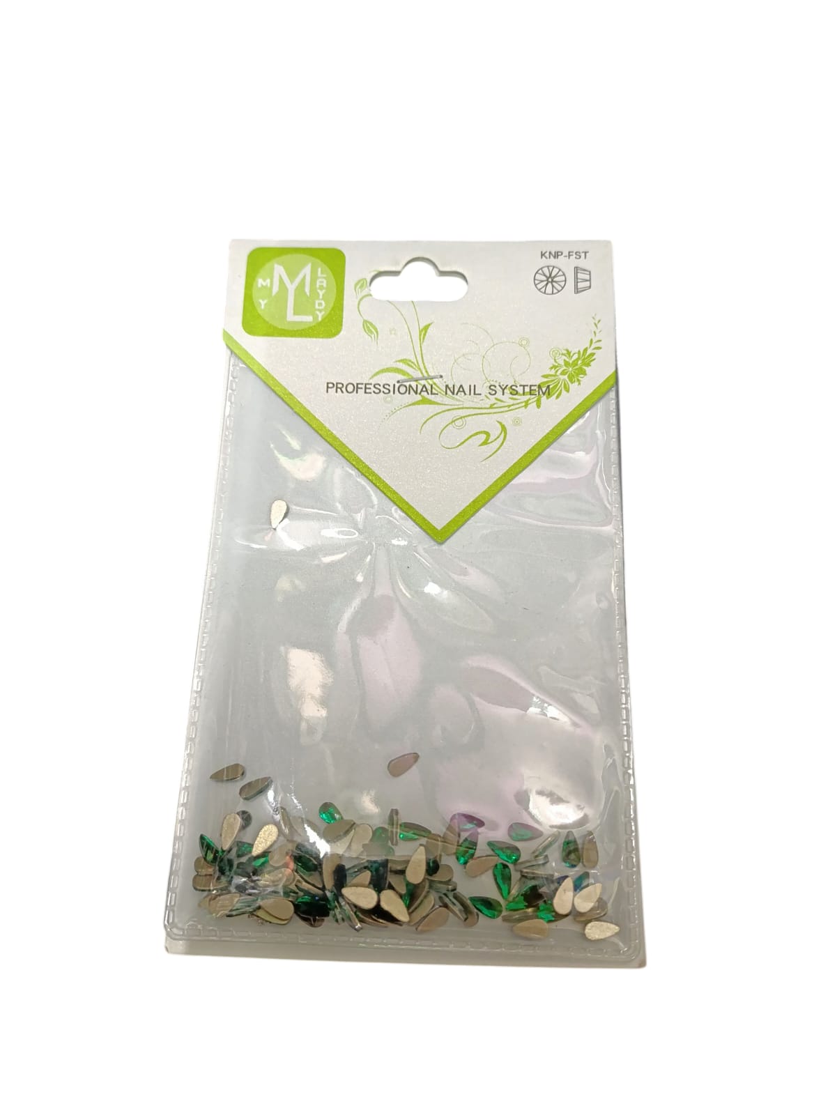 Piedra Gota Verde ML Nails