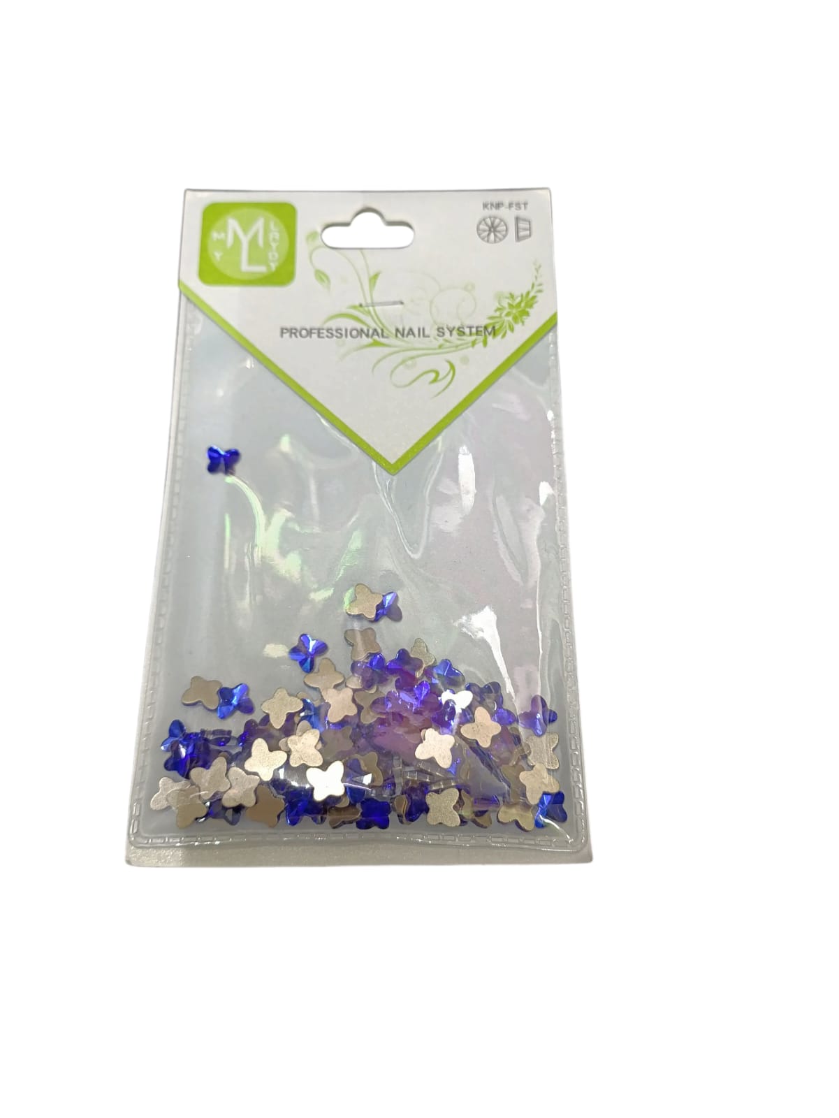 Piedra Mariposa Azul ML Nails