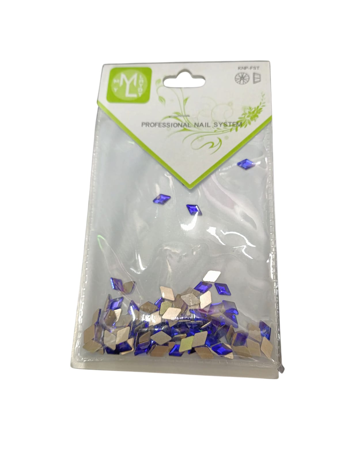 Piedra Rombo Azul ML Nails