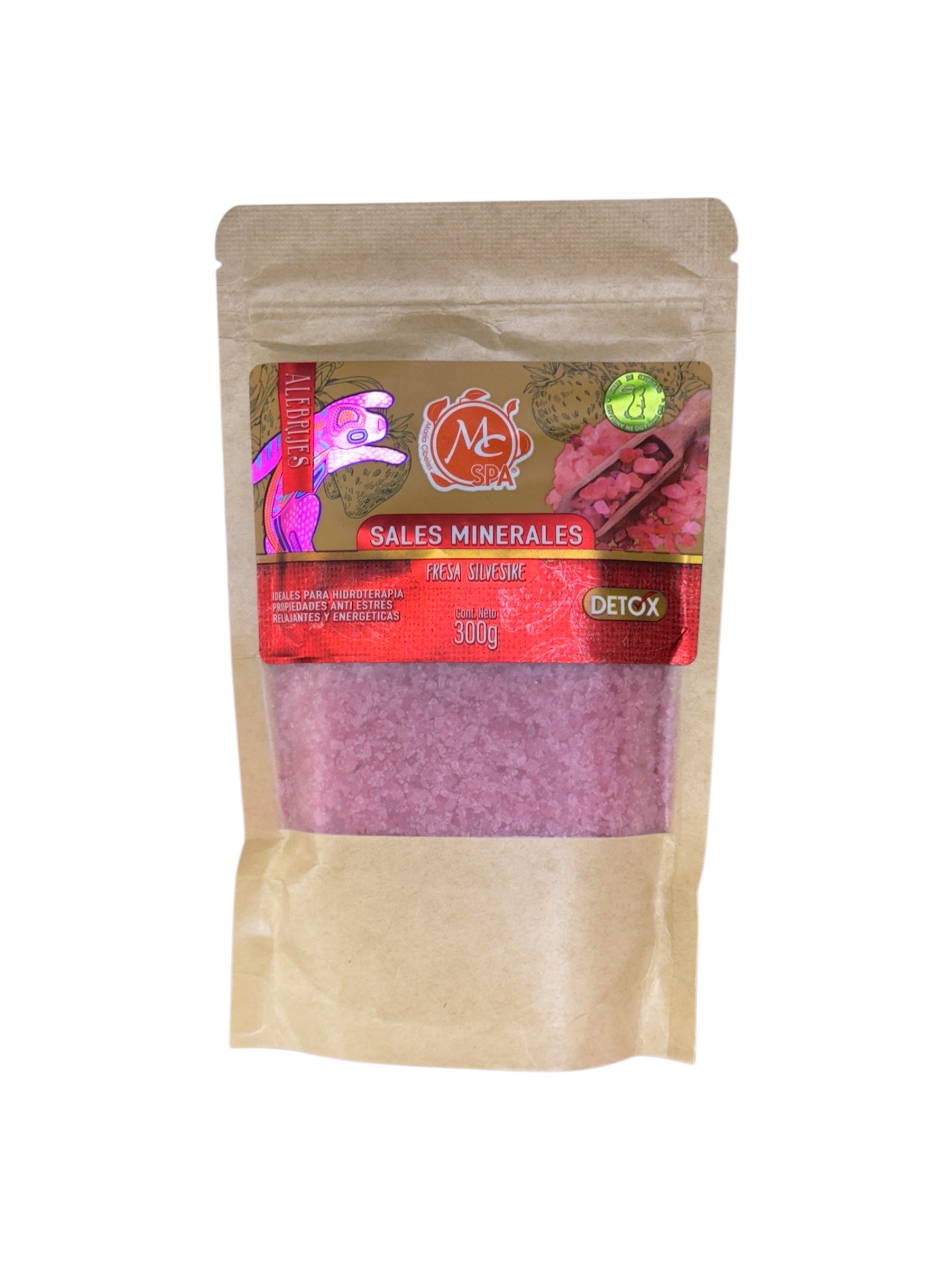 Sales Minerales 300 g Fresa Silvestre MC Nails