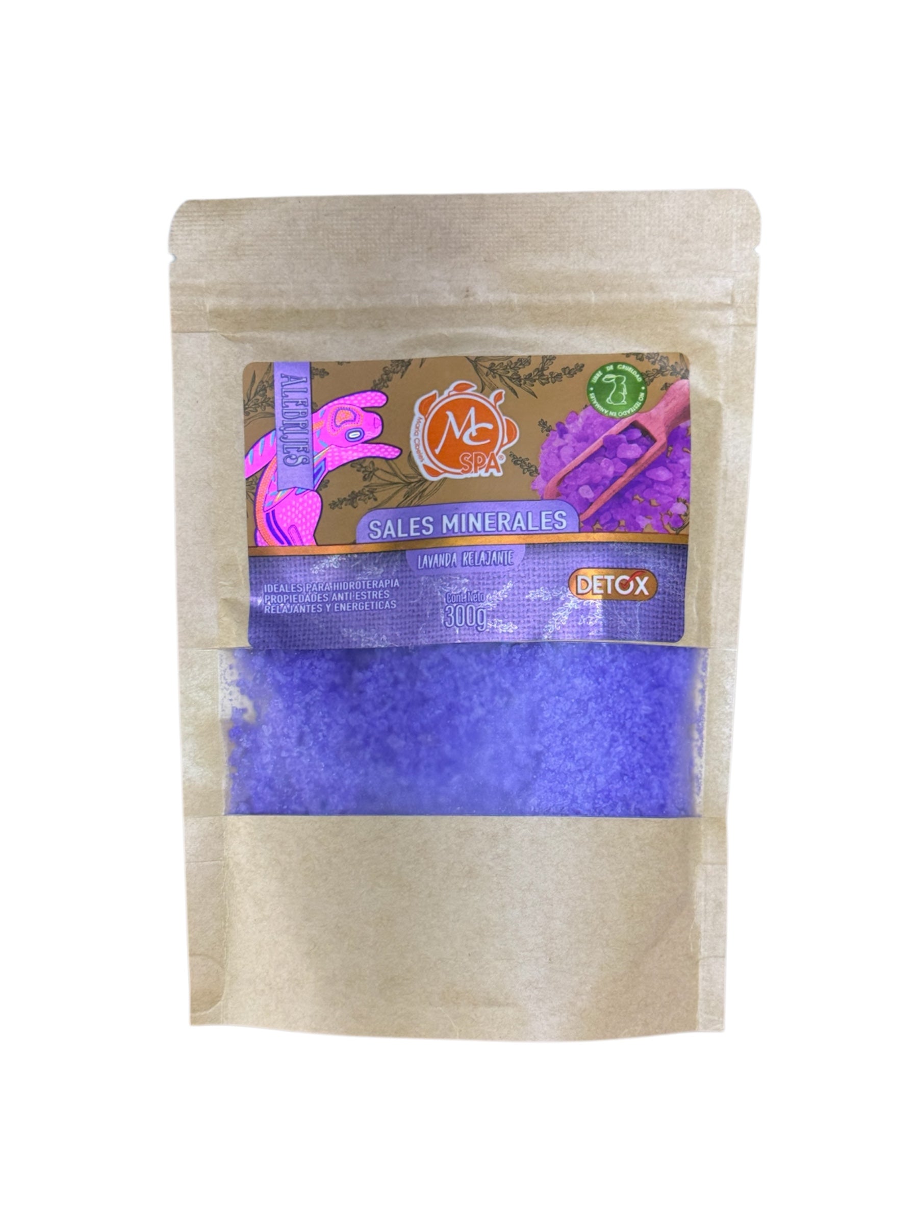 Sales Minerales 300 g Lavanda Relajante MC Nails