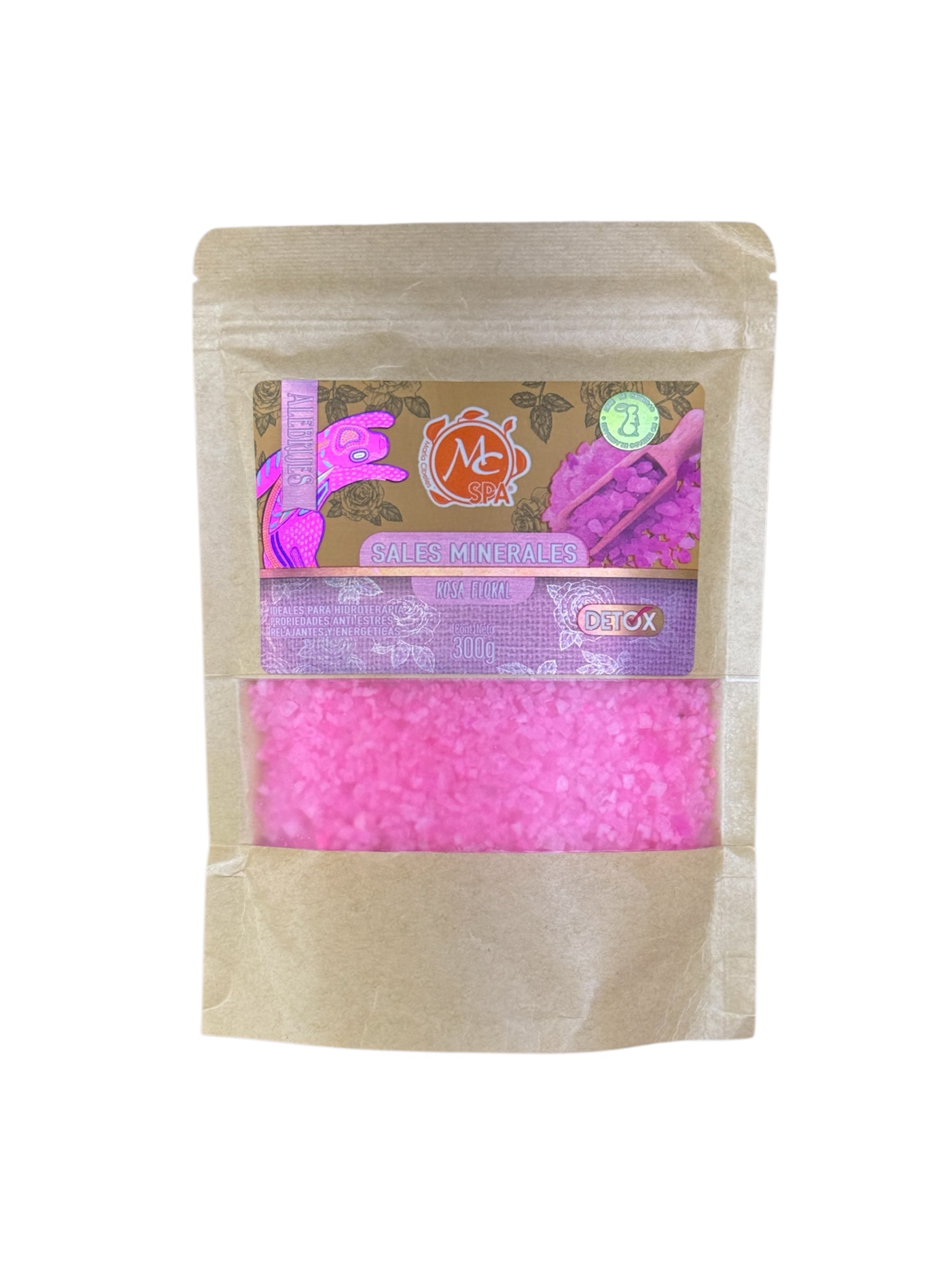 Sales Minerales 300 g Rosa Floral MC Nails